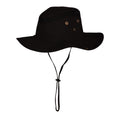 Premium fisherman boonie hat side view adjustable chin strap UK