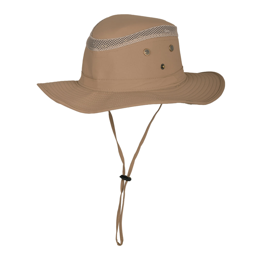 Fisherman boonie hat close up wide brim waterproof UK Hopoye