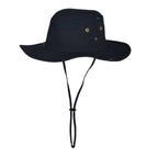 Fisherman boonie hat top view wide brim waterproof fishing hat UK Hopoye