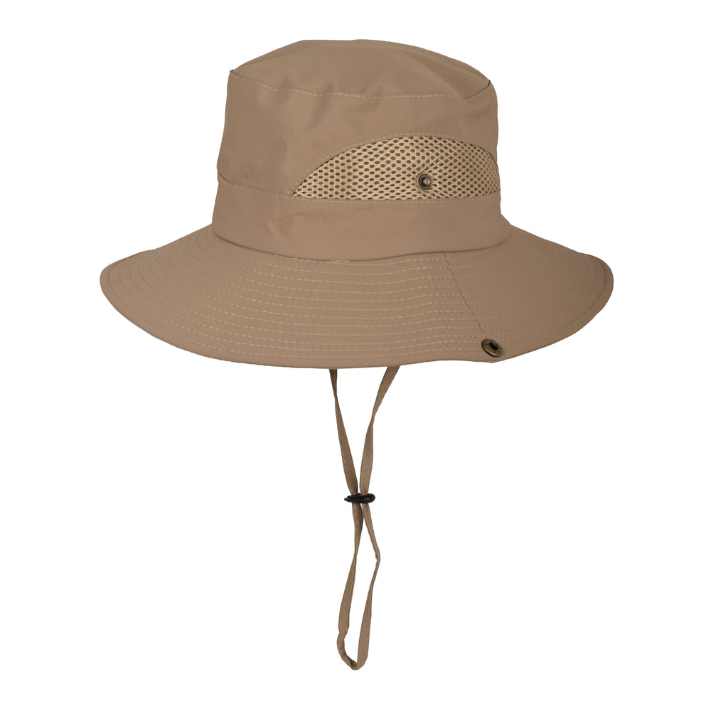 Premium fisherman boonie hat close up wide brim waterproof UK Hopoye