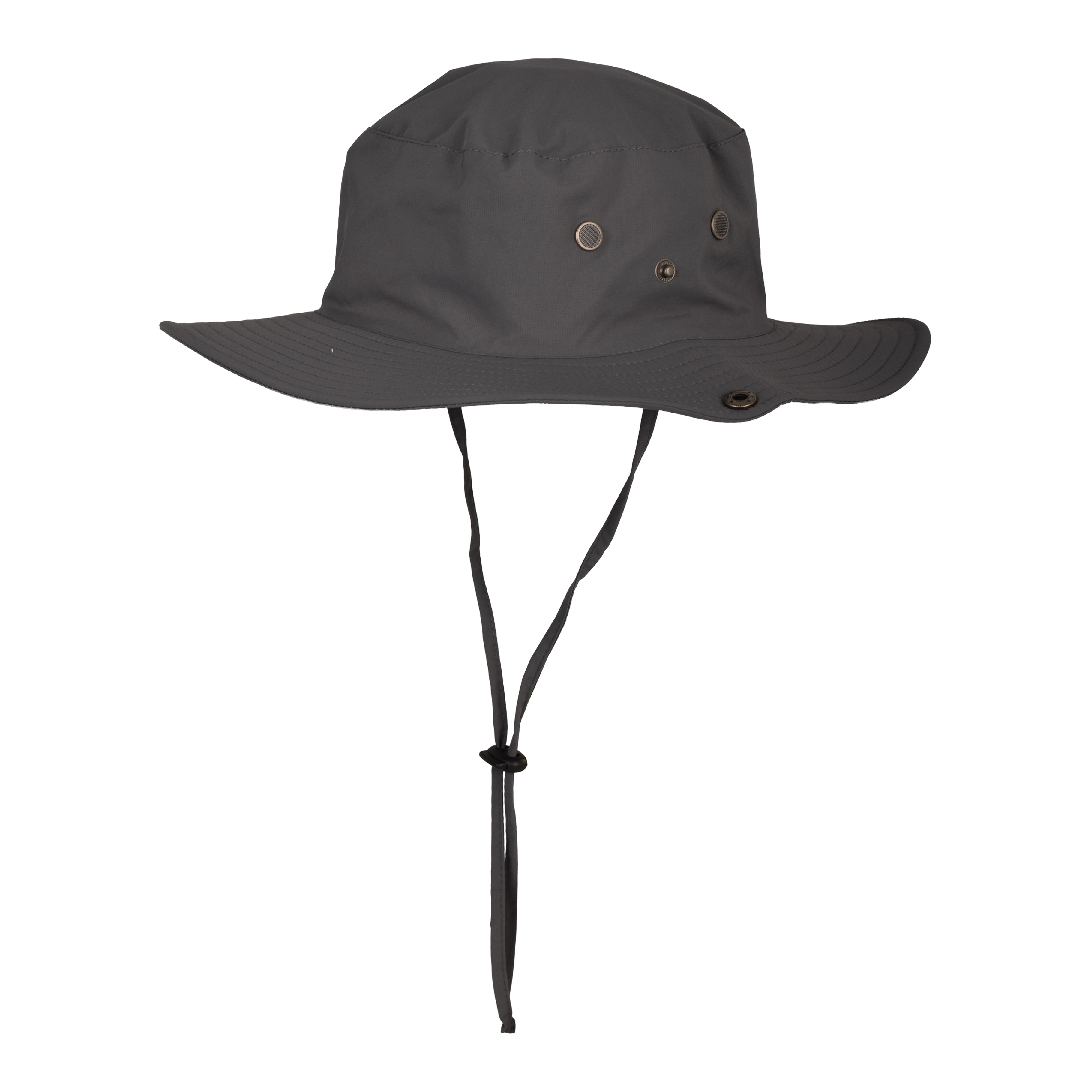 Waterproof boonie hiking hat side view adjustable chin strap UK