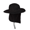 Wide brim fishing hat neck flap UV sun protection unisex UK Hopoye