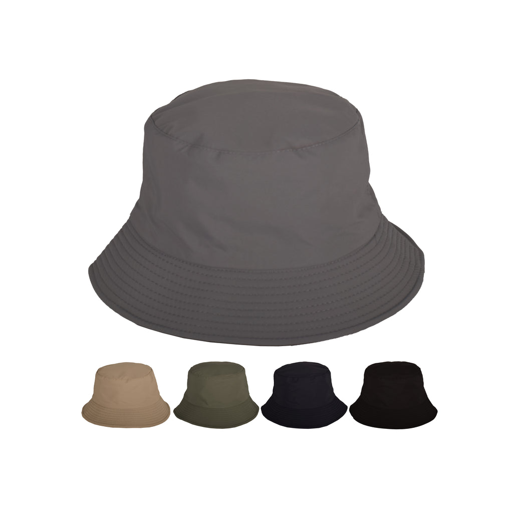 Reversible waterproof bucket hat double layered 5 colours UK Hopoye