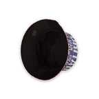 Reversible Union Jack bucket hat, British flag festival hat second style by Hopoye