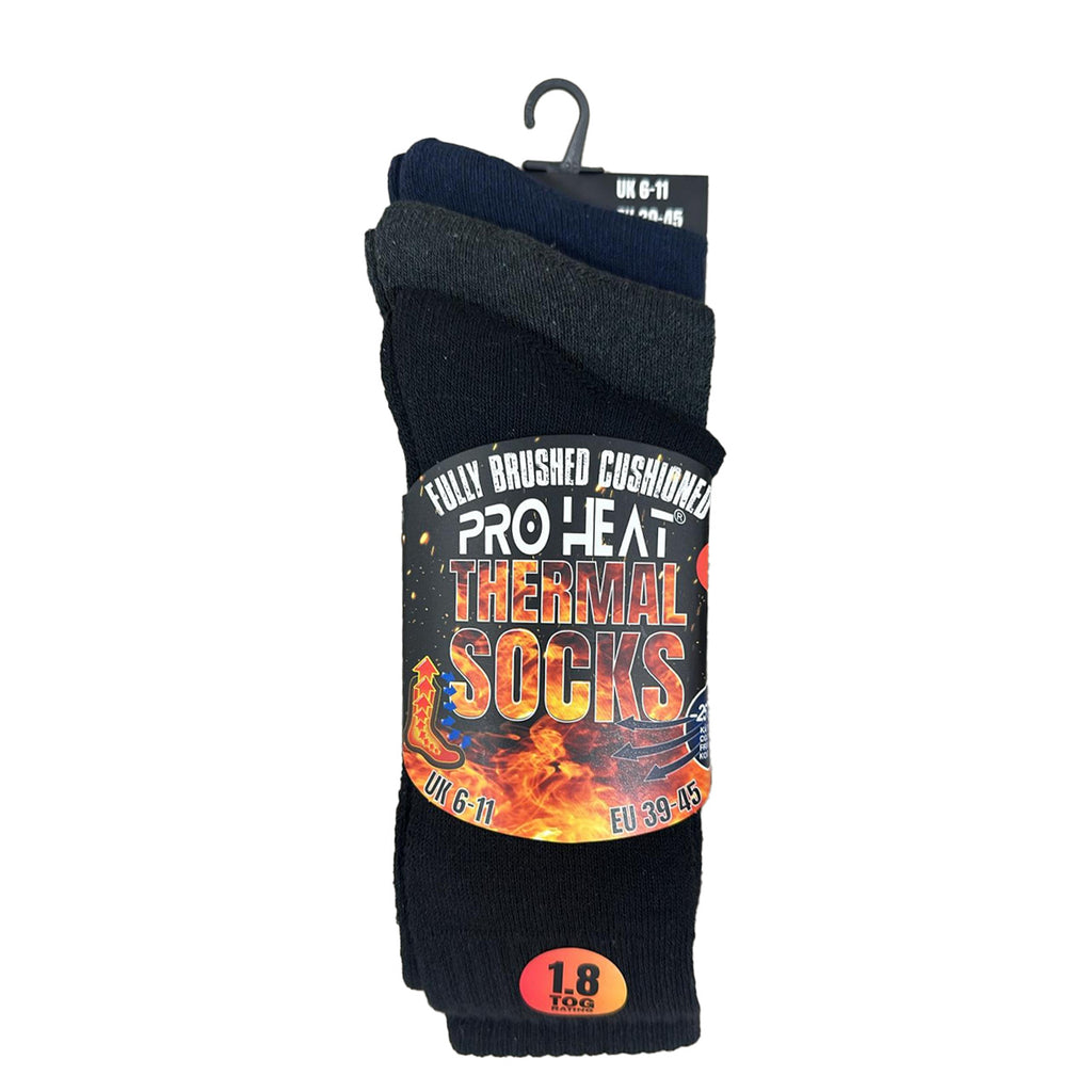 Thermal socks front pack, warm winter socks in UK 6-11 and EU 39-45
