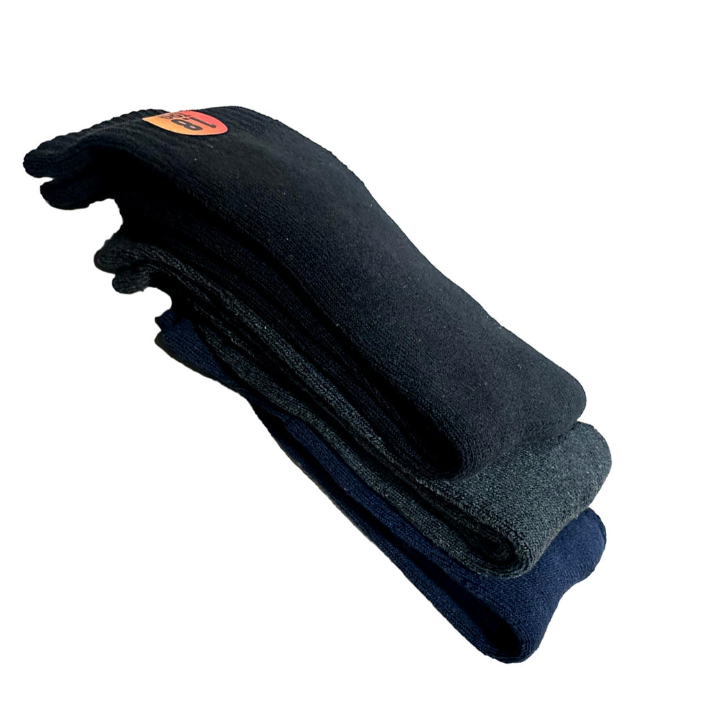 Cushioned thermal socks for boots and cold weather, one size UK 6-11