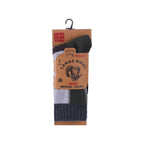 Hopoye men's two tone merino wool blend check socks, photo 7