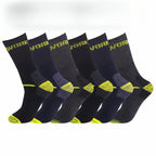 Hopoye Men's Melange Work Socks, cotton and acrylic blend multipack, photo 1 of 7