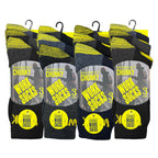 Hopoye Men's Melange Work Socks, cotton and acrylic blend multipack, photo 7 of 7