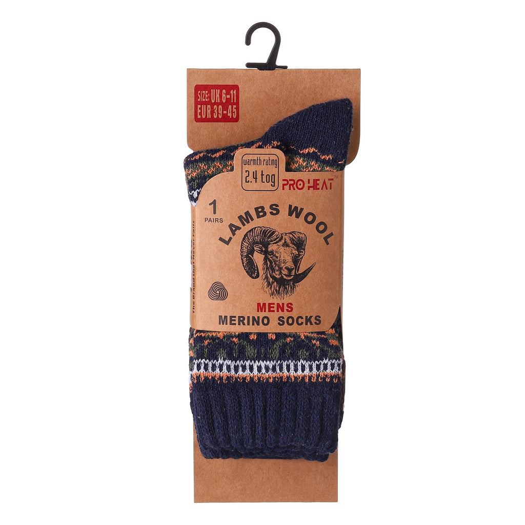 Hopoye wool socks for men, available in six colours including navy blue, grey, brown and black