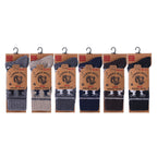 Hopoye men's reindeer merino wool blend socks, second product photo