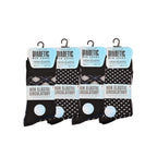 Men's diabetic patterned socks non-binding loose fit cotton rich multipack UK Hopoye