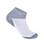Men's multipack trainer socks breathable cushioned cotton UK Hopoye
