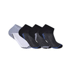 Men's breathable trainer socks cushioned cotton blend UK 3 6 9 12 pairs