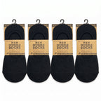 Hopoye Men's Invisible Socks, 98% cotton trainer socks, photo 4