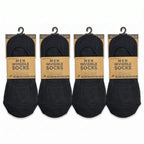 Hopoye Men's Invisible Socks, 98% cotton trainer socks, photo 7