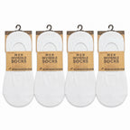 Hopoye Men's Invisible Socks, 98% cotton trainer socks, photo 3