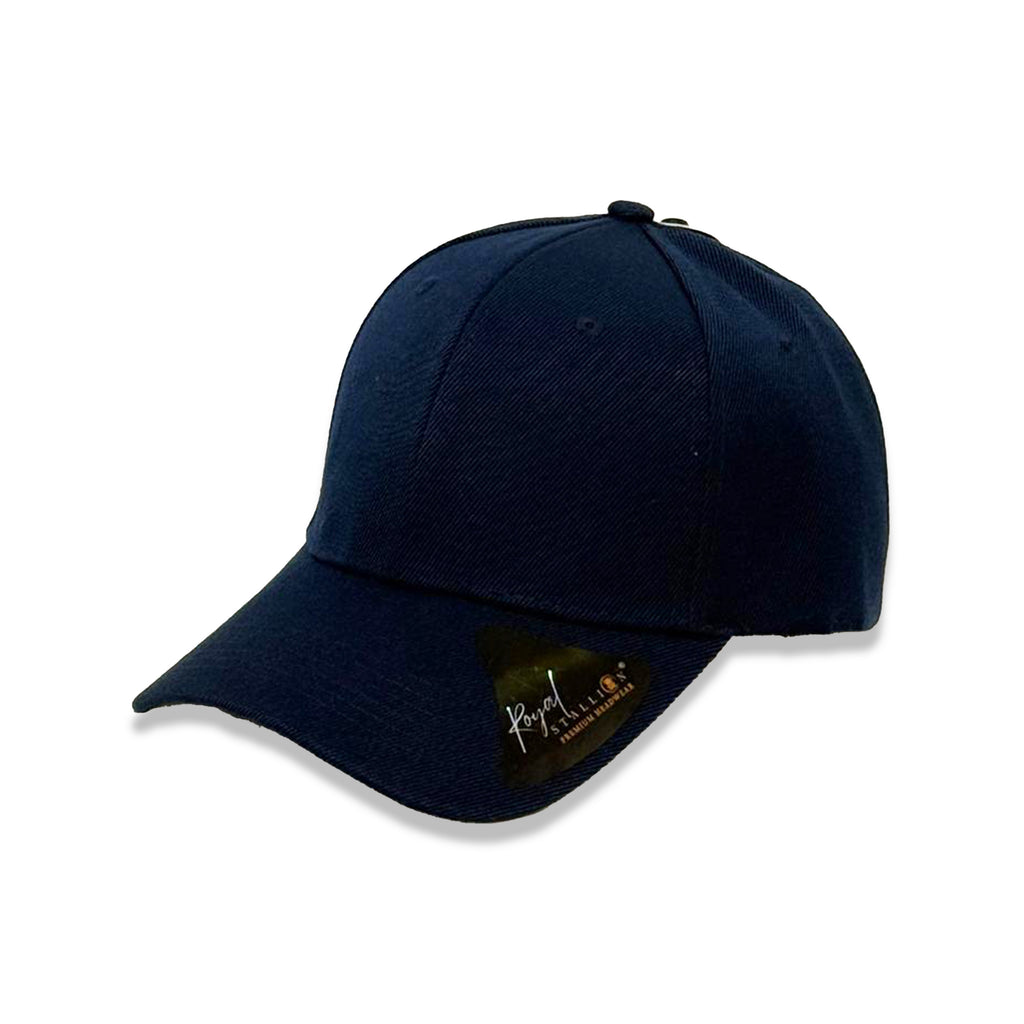 Plain Baseball Cap Adjustable Velcro | 27 Colours 100% Acrylic UK