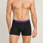 Hopoye men's neon band super soft stretchy trunks boxer underwear, photo 1