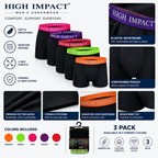 Hopoye men's neon band super soft stretchy trunks, photo 3
