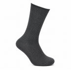 Close view of ribbed texture on Hopoye Nonelastic Diabetic Ribbed Socks