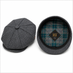 Unisex baker boy hat — plain newsboy cap for autumn and winter