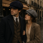 Plain baker boy hat for men and women — classic newsboy silhouette