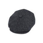 Vintage herringbone baker boy newsboy cap, product photo 7