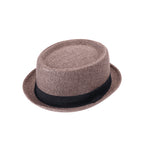 Pork pie hat side view trilby fedora lightweight UK Hopoye