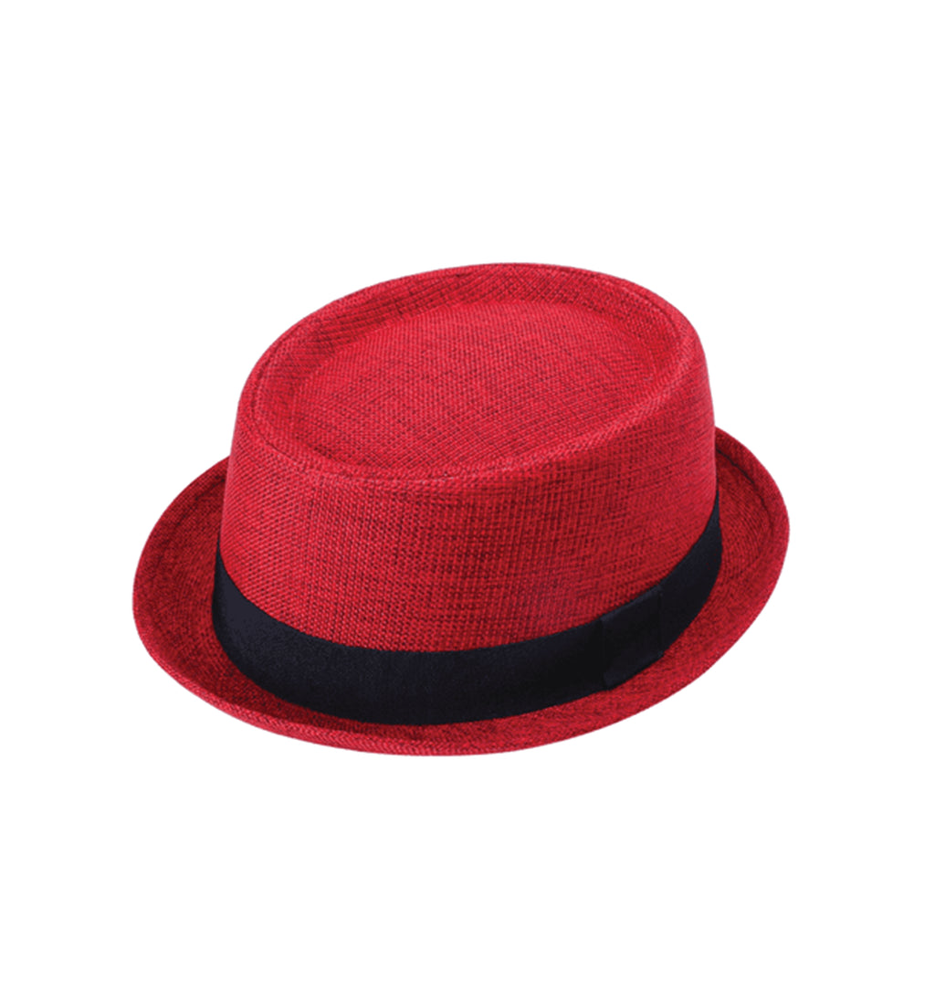 Pork pie hat colour range trilby style lightweight UK Hopoye
