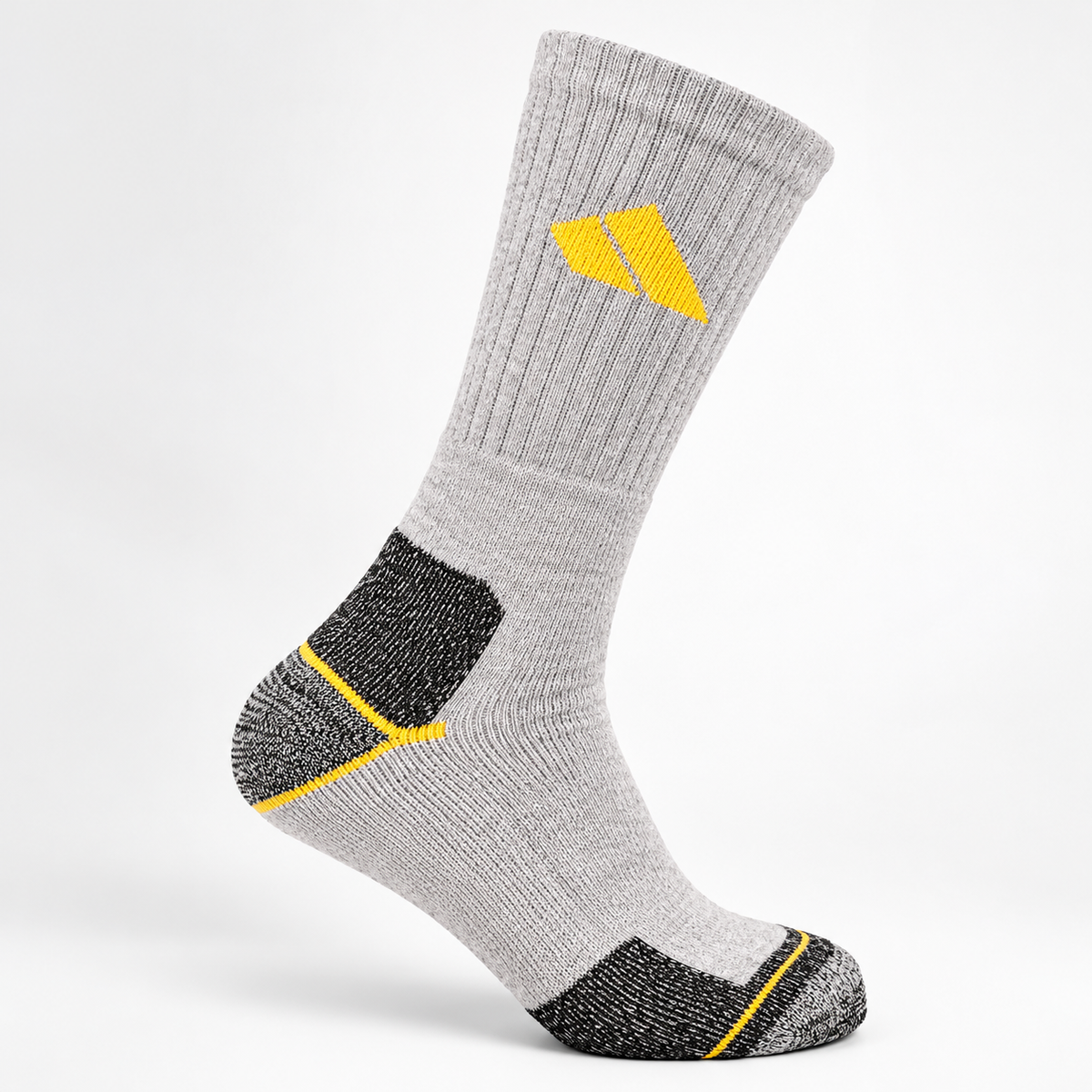 Hopoye Men's Chunky Work Socks, cotton blend multipack, photo 3 of 4