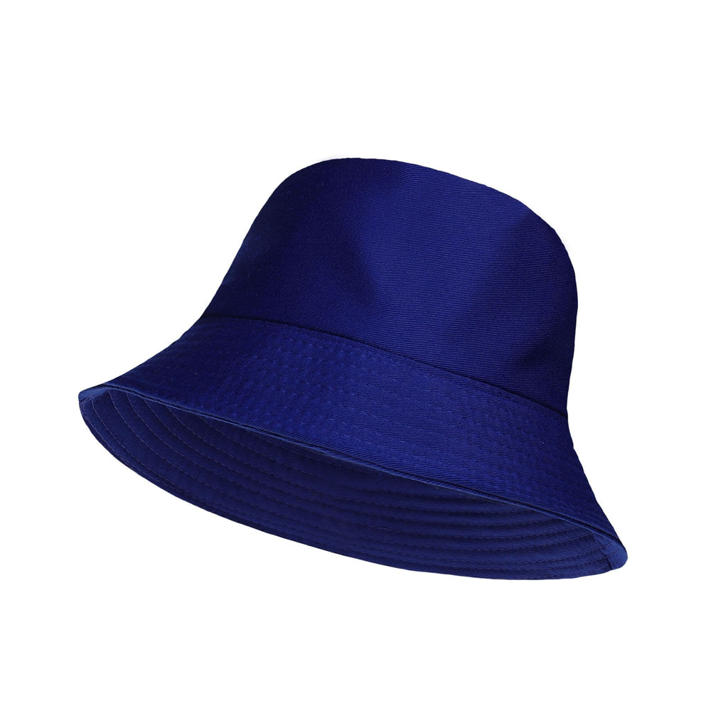 Plain cotton bucket hat lifestyle wearing everyday UK Hopoye