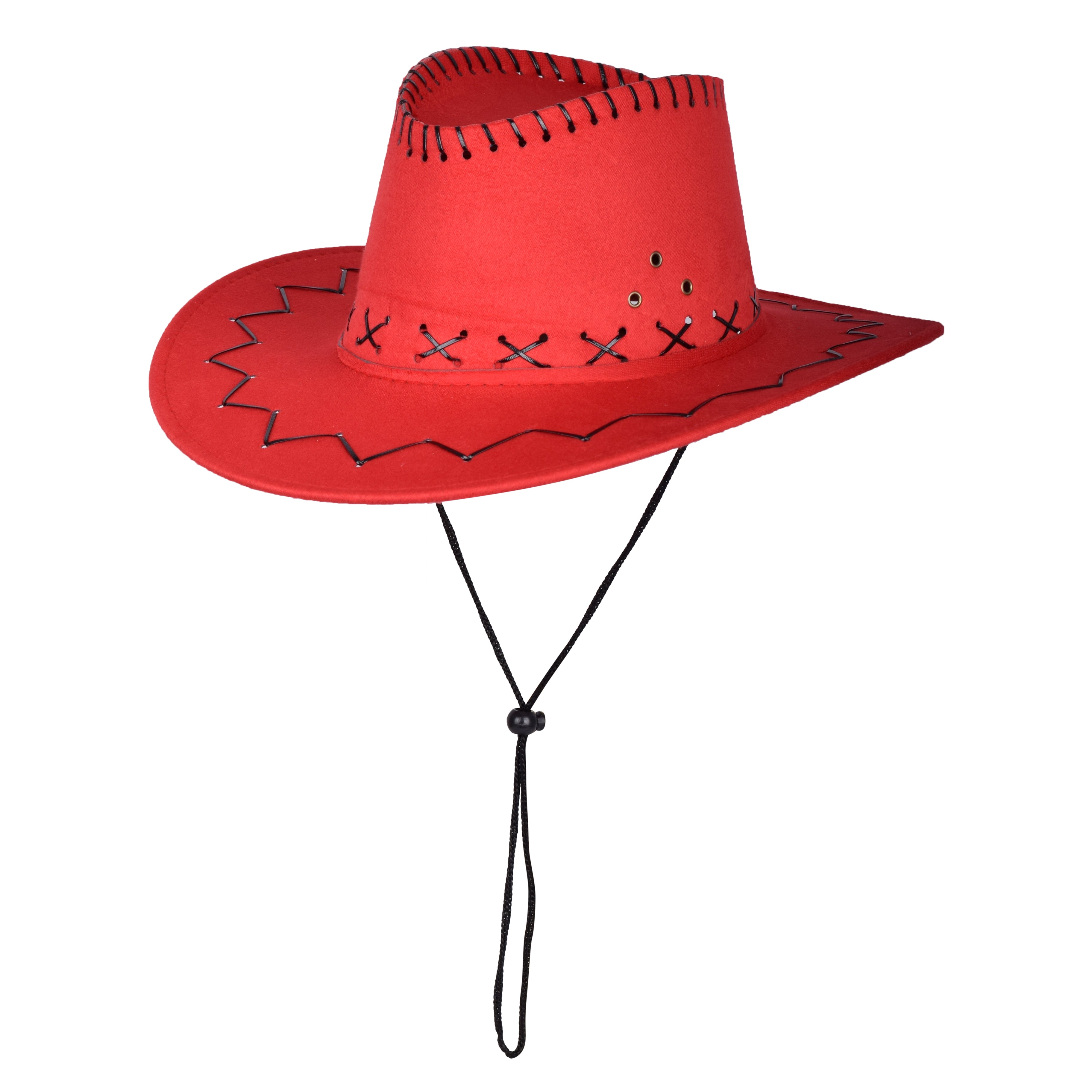 Cowboy hat stitch detail worn lifestyle festival UK Hopoye