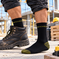 Hopoye Men's Essential Work Socks, cotton rich work sock multipack lifestyle image