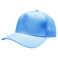 Plain trucker cap side view 5 panel adjustable cotton UK Hopoye