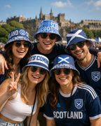 Scotland flag bucket hat Scottish pride festival hat UK