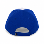 Scotland flag blue and white baseball cap product shot on white background