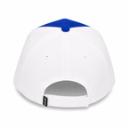 White and blue Scotland Saltire embroidered baseball cap alternate colourway