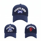 Hopoye Scotland baseball cap in 100% cotton, front view