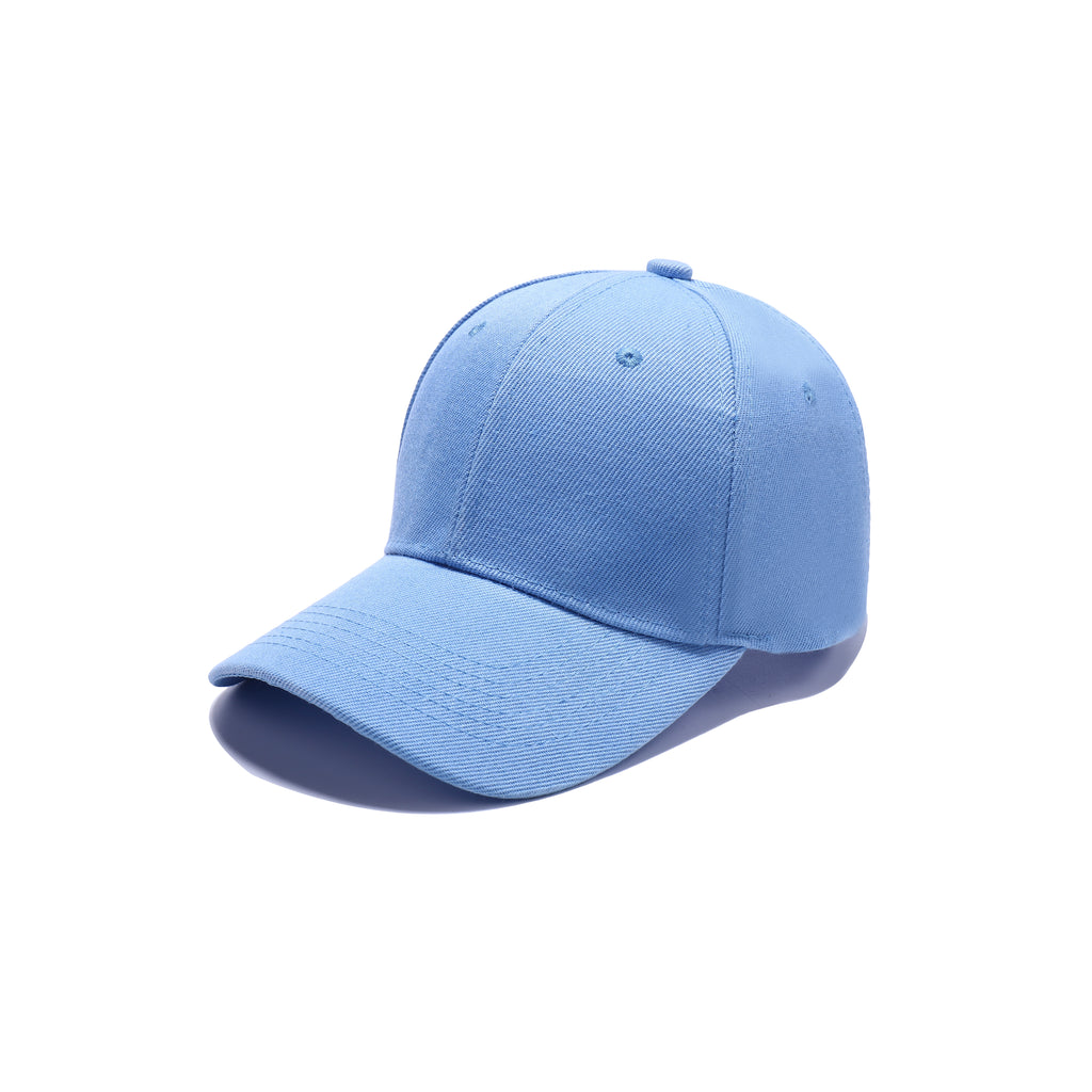 Plain Baseball Cap Adjustable Velcro | 27 Colours 100% Acrylic UK