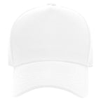Five panel baseball cap solid colour range adjustable UK Hopoye
