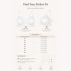 Hopoye women's wire-free lace full cup bra, cup sizes B to E, photo 10