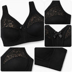 Hopoye women's non-wired lace bra, soft full cup shape, photo 11