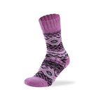 Women's Nordic style merino wool blend socks from Hopoye, image 14