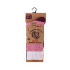 Women's two tone merino wool blend socks from Hopoye, image 11