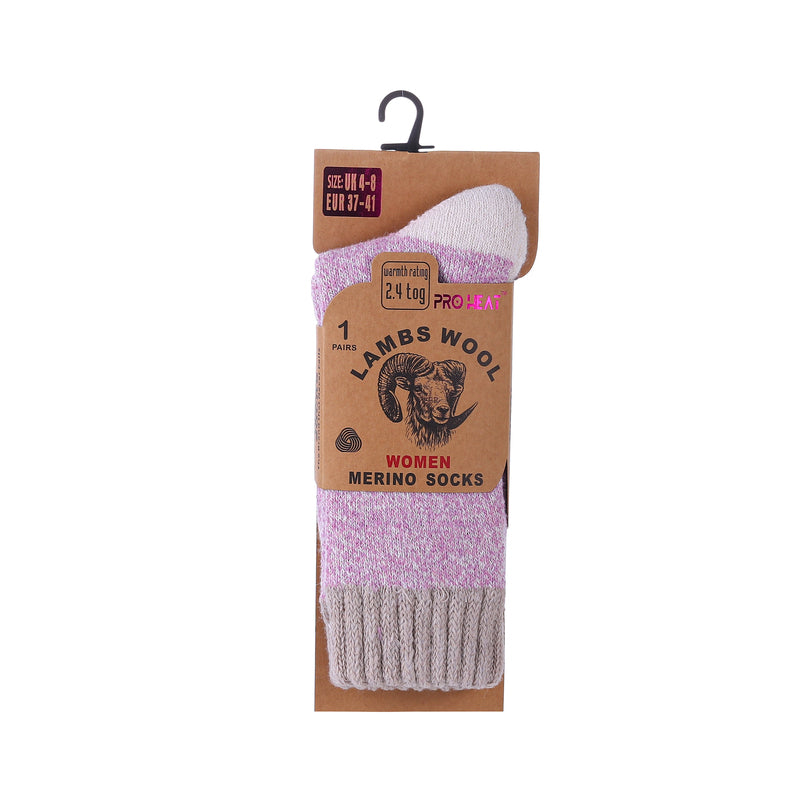Women's two tone merino wool blend socks from Hopoye, image 13