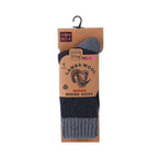 Women's two tone merino wool blend socks from Hopoye, image 3