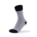 Women's two tone merino wool blend socks from Hopoye, image 4