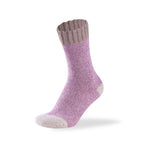 Women's two tone merino wool blend socks from Hopoye, image 8