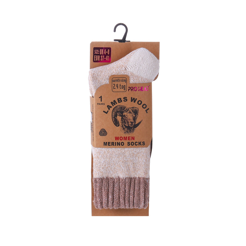 Women's two tone merino wool blend socks from Hopoye, image 9